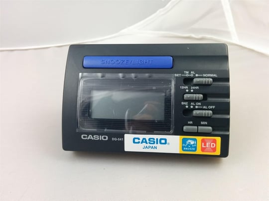 Casio DQ-541-1R Masa Saati, Siyah, Standart