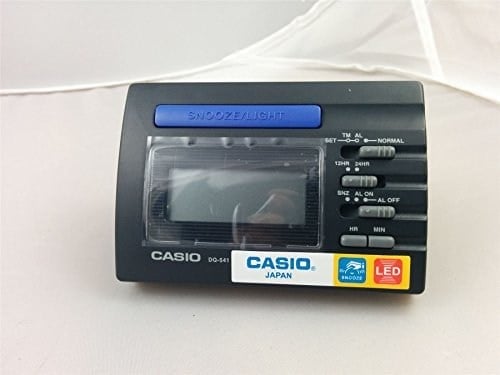 Casio DQ-541-1R Masa Saati, Siyah, Standart