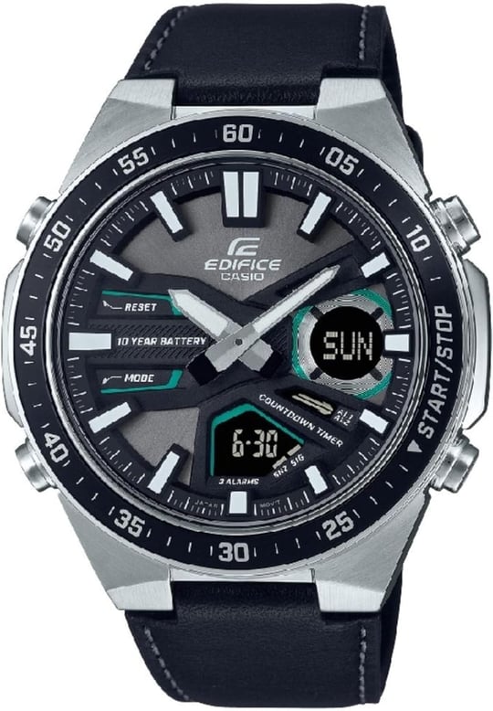 Casio EFV-C110L-1AVDF Kol Saati, Gri-Siyah, Standart
