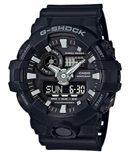 Casio Erkek yetişkin GA-700-1BDR Kol Saati Siyah Standart
