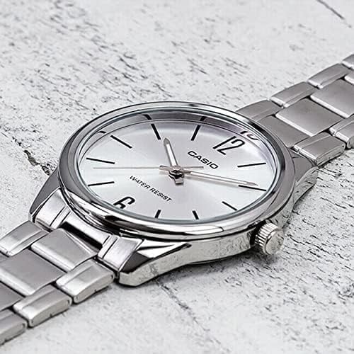 Casio Erkek yetişkin MTP-V005D-7BUDF Kol Saati Gri Standart