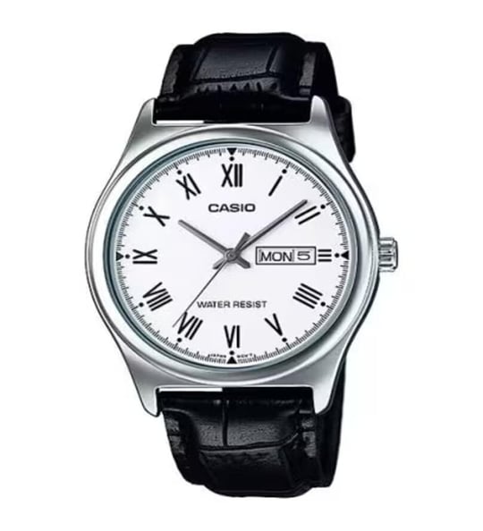 Casio Erkek yetişkin MTP-V006L-7BUDF Kol Saati Siyah Standart