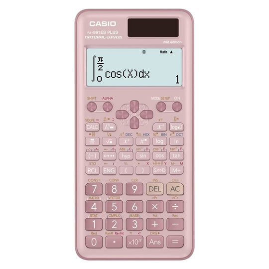 Casio FX-991ES Plus Pembe 2. Versiyon Bilimsel Fonksiyonlu Hesap Makinesi