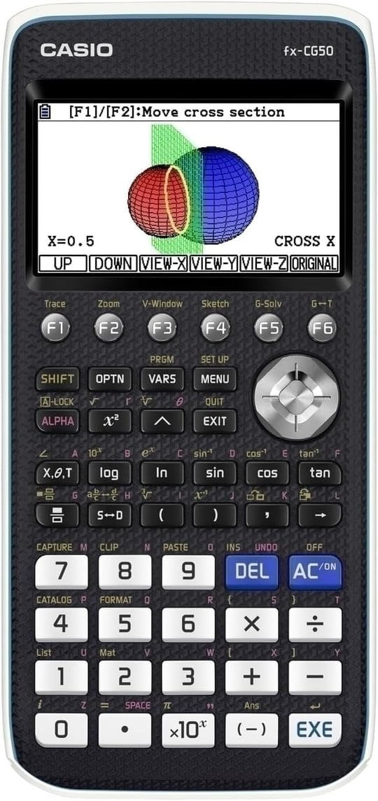 Casio FX-CG100 Grafik Hesap Makinesi, Siyah
