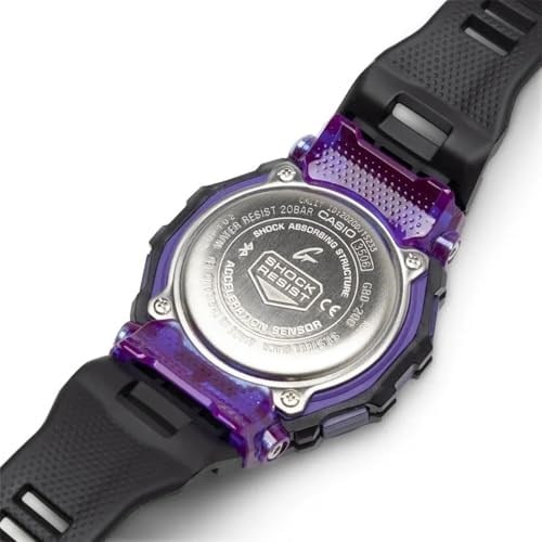 Casio GBD-200SM-1A6DR Kol Saati, Siyah-Mor, Standart
