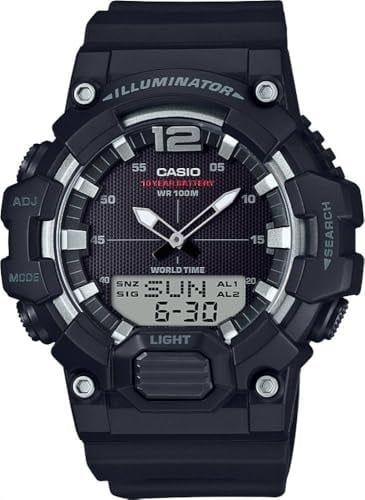 Casio HDC-700-1AVDF Standart Erkek Kol Saati, Siyah, Standart
