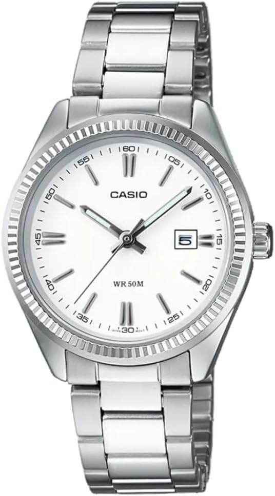 Casio Kadın yetişkin LTP-1302D-7A1VDF Kol Saati Gri Standart