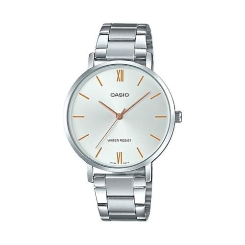 Casio Kadın yetişkin LTP-VT01D-7BUDF Kol Saati Gri Standart