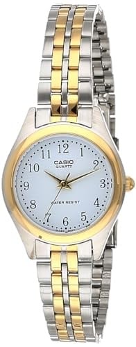 Casio LTP-1129G-7BRDF Kol Saati, Gri-Altın Sarısı, Standart