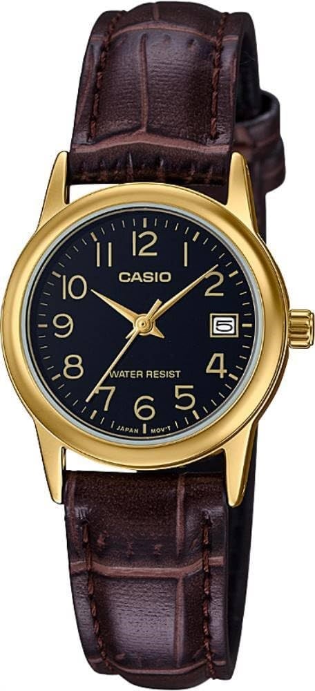 Casio LTP-V002GL-1BUDF Kadın, Kahve Kol Saati
