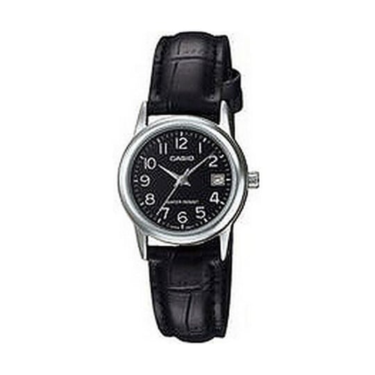 Casio LTP-V002L-1BUDF Standart Kadın Kol Saati, Siyah, Standart