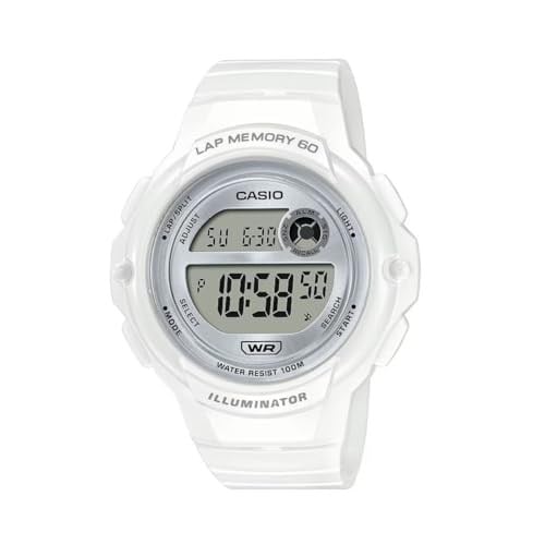 Casio LWS-1200H-7A1VDF Kol Saati, Beyaz, Standart