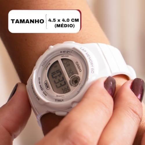 Casio LWS-1200H-7A1VDF Kol Saati, Beyaz, Standart