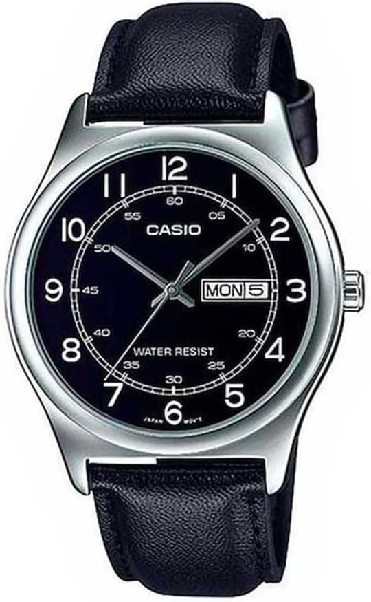 Casio MTP-V006L-1B2UDF Standart Erkek Kol Saati, Siyah, Standart