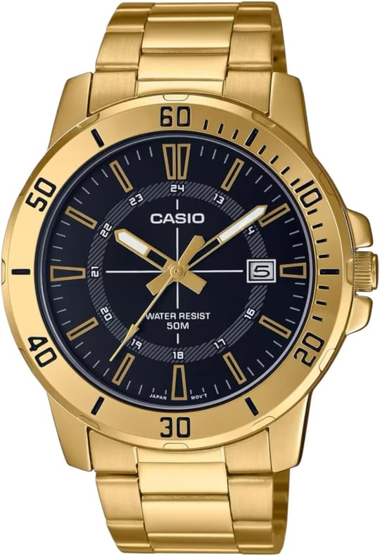Casio MTP-VD01G-1CVUDF Kol Saati, Altın Sarısı, Standart