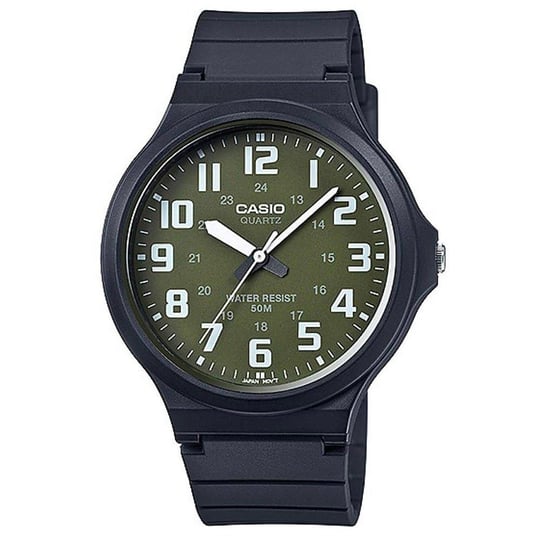 Casio MW-240-3BVDF Standart Erkek Kol Saati, Siyah, Standart