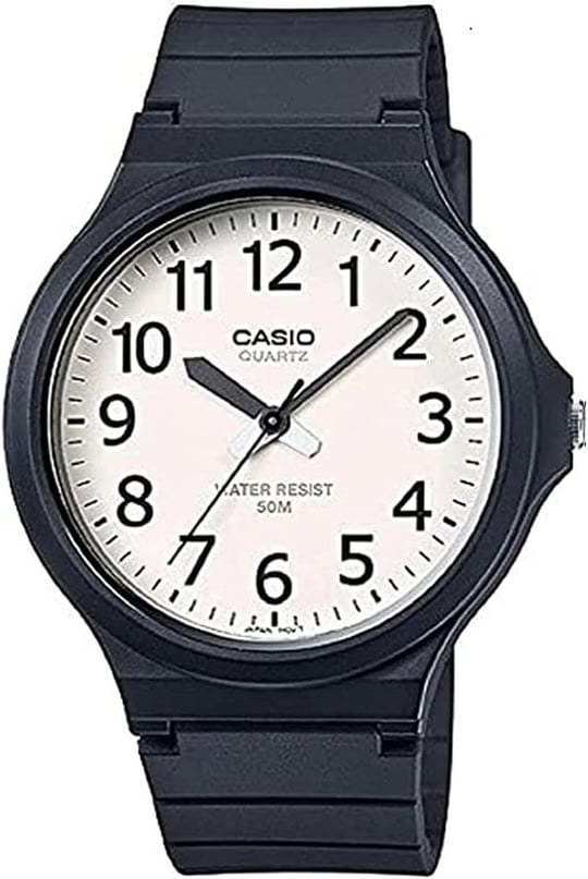 Casio MW-240-7BVDF Standart Erkek Kol Saati, Siyah, Standart