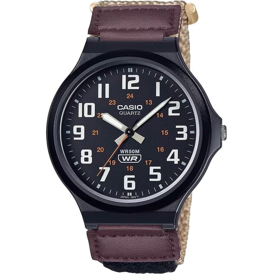 Casio MW-240B-5BVDF Kol Saati, Siyah, Standart