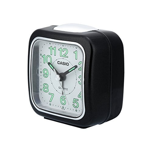 Casio TQ-142-1DF Masa Saati, Siyah, Standart