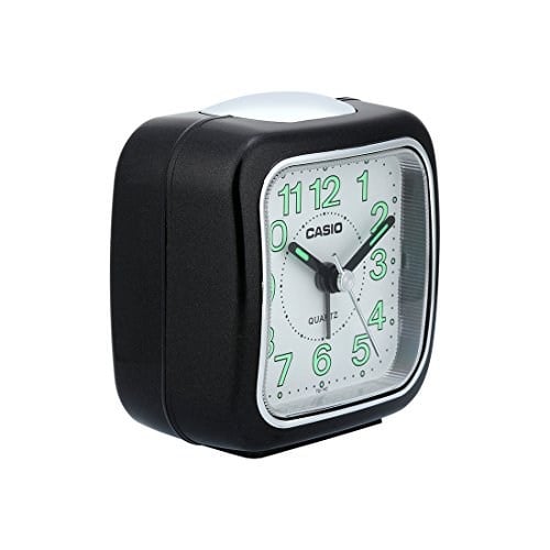 Casio TQ-142-1DF Masa Saati, Siyah, Standart