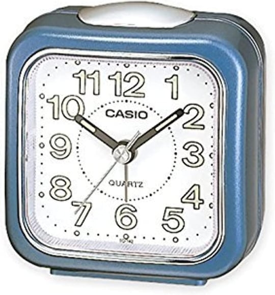 Casio TQ-142-2DF Masa Saati, Mavi, Standart