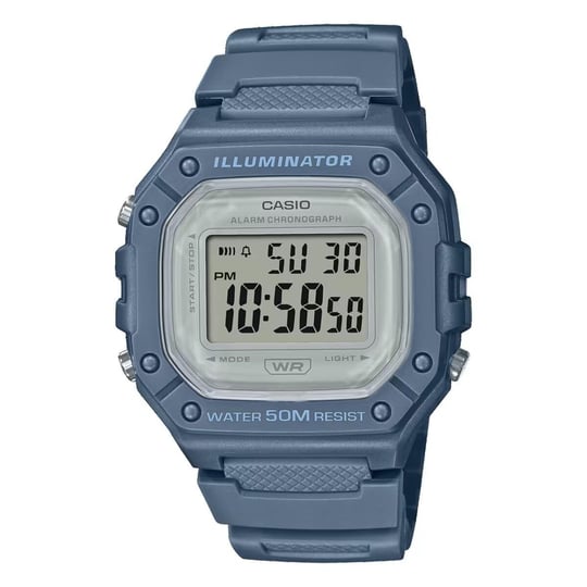 Casio W-218HC-2AVDF Kol Saati, Mavi, Standart