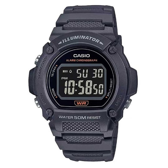 Casio W-219H-8BVDF Kol Saati, Siyah, Standart