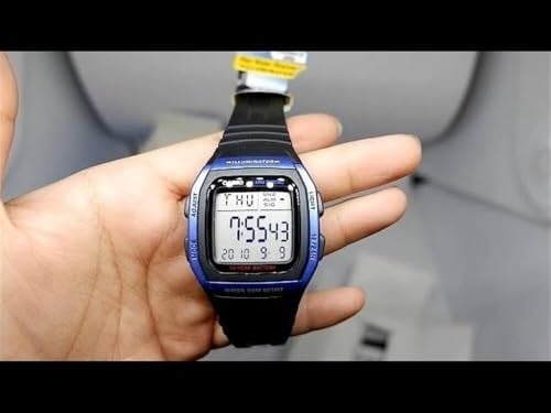 Casio W-96H-2AVDF Kol Saati , Siyah-Lacivert , Standart