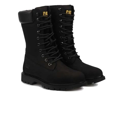 CAT 015G101200 Black Nubuk Clovis Mid Kadın Günlük Bot 015G101200-BLACK-NUBUK-CLOVIS-MID Siyah
