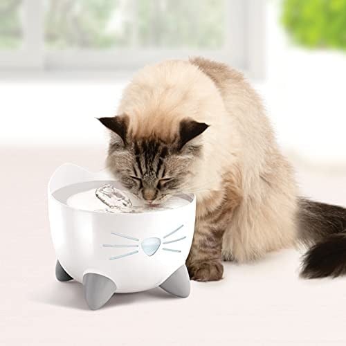 Catit PIXI kedi içme çeşmesi, akan su çeşmesi, paslanmaz çelik