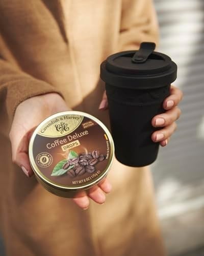 Cavendish & Harvey Coffee Deluxe Drops Şeker 175g