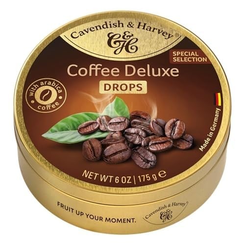 Cavendish & Harvey Coffee Deluxe Drops Şeker 175g