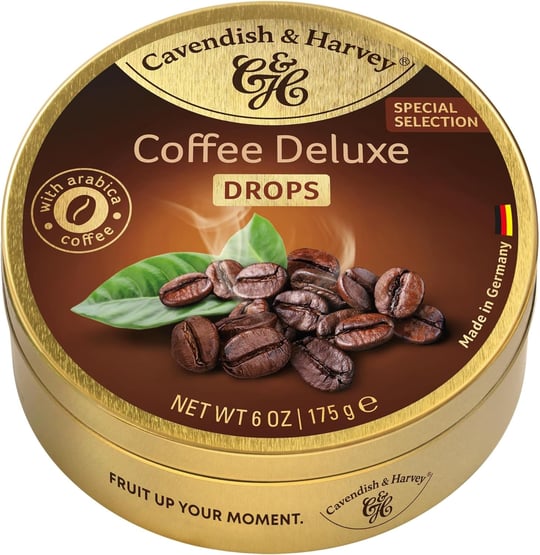 Cavendish & Harvey Coffee Deluxe Drops Şeker 175g