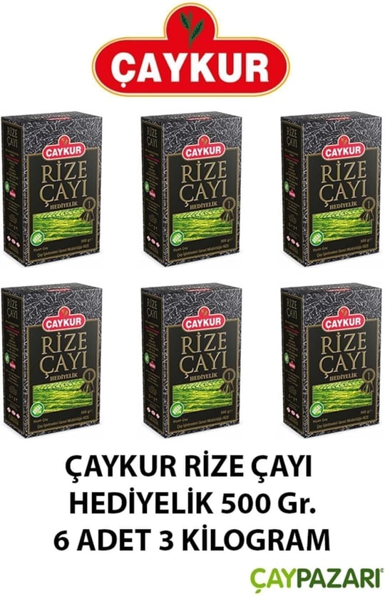 Caykur Hediyelik Rize Çayı 500 Gr - 5 Adet