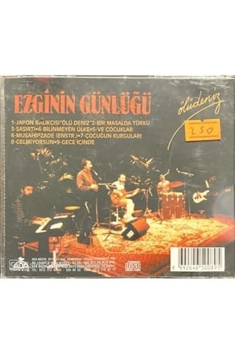 Cd Ezginin Günlüğü Ölüdeniz Cd