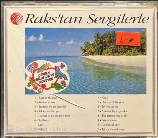 Cd Raks Tan Sevgilerle Sev Dünyayı Cd