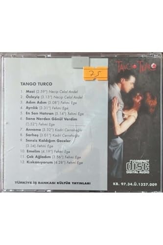Cd Tango Turco Türkiye Iş Bankassı Kültür Yayınları Cd