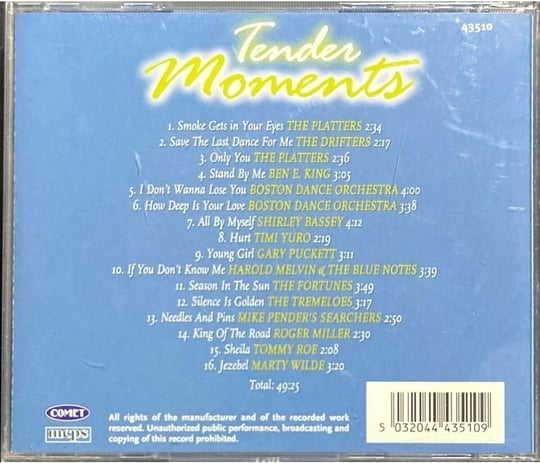 CD Tender Moments CD