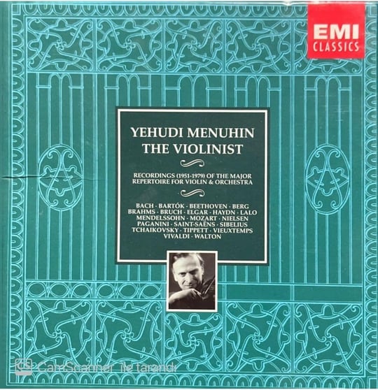 Cd Yehudi Mehunin The Violinist 10 Cd Lik Set