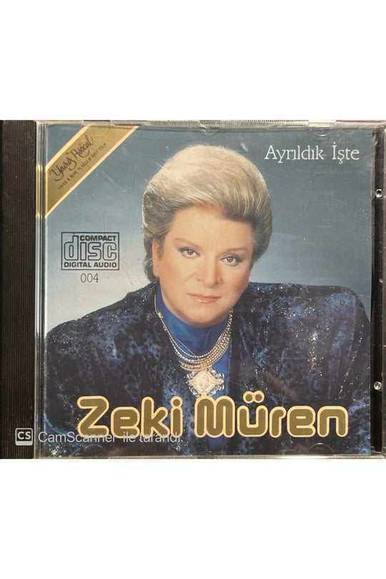 Cd Zeki Müren Ayrıldık Işte Sarı Bandrollü Dönem Nadir Cd