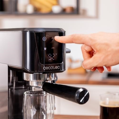 Cecotec Espresso 20 Touch Espresso & Cappuccino Espresso 20 Touch kahve makinesi 1350 W, 20 bar, dokunmatik ekran, buharlaştırıcı - Seçenekler: Espresso 20 Touch, Espresso 20 Pro Latte, Profesyonel...