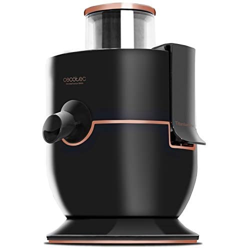 Cecotec ExtremeTitanium 19000 orbital mikser, cam üzerinde titanyum kaplama, XL giriş kanalı, 2 hız, 1000 W maksimum güç