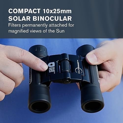 Celestron 71237 10X25 Eclipsmart Roof Solar Dürbün Siyah