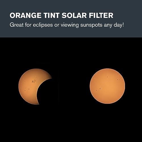 Celestron EclipSmart Güvenli Güneş Tutulması Teleskop Filtresi - ISO 12312-2 Uyumlu - 6 inç Schmidt-Cassegrain Teleskopları ile çalışır - Güneş Tutulmala - Seçenekler: EclipSmart Solar Filter - 6