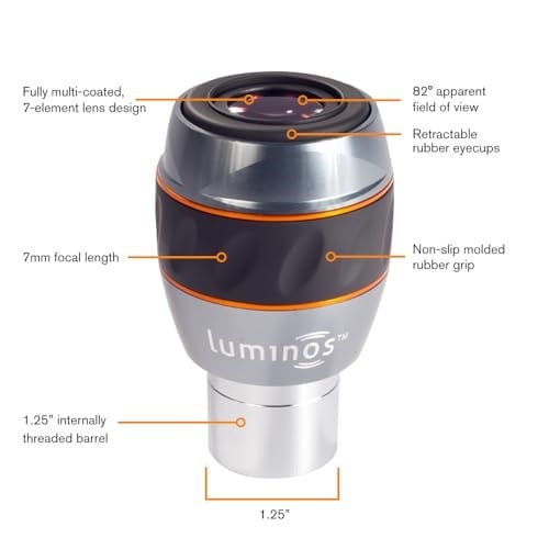 Celestron Luminos noktası, 7 mm
