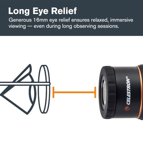 Celestron X-Cel LX Serisi - 1,25 inç mercek, 2,3 mm