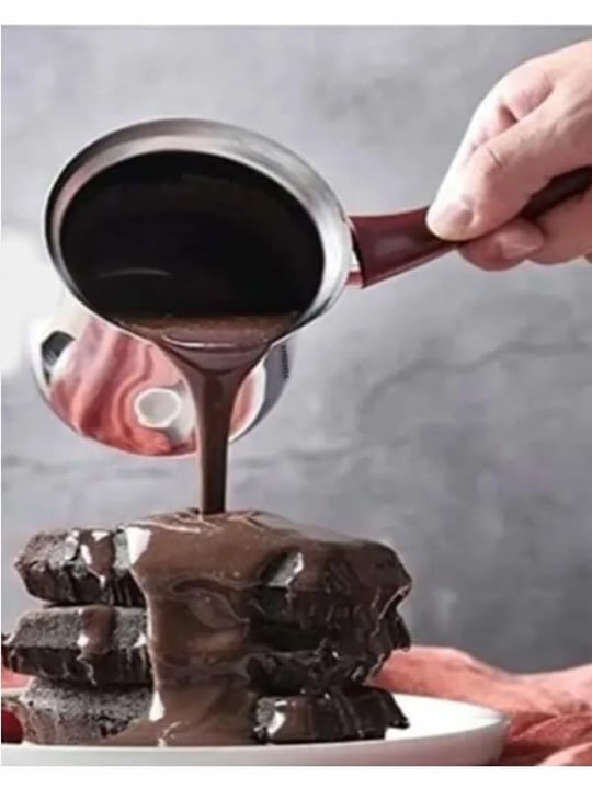 Çelik Cezve No.7 Büyük Boy - Kahve Cezvesi Metal (9 fincan- çap 11 cm 900ml)