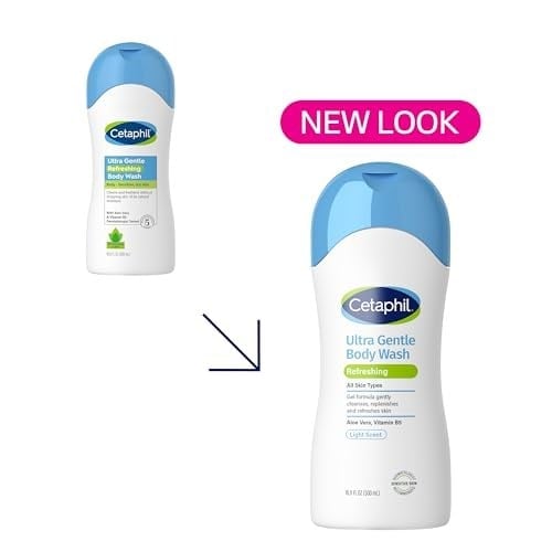 Cetaphil Ultra Nazik Yenileyici Vücut Şampuanı 500ML