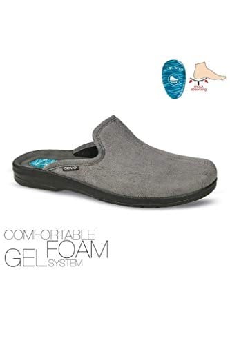 Ceyo 9955-1 Jelli Anatomik Kışlık Ev İçi Erkek Terlik