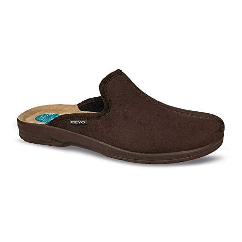 Ceyo 9955-1 Jelli Anatomik Kışlık Ev İçi Erkek Terlik